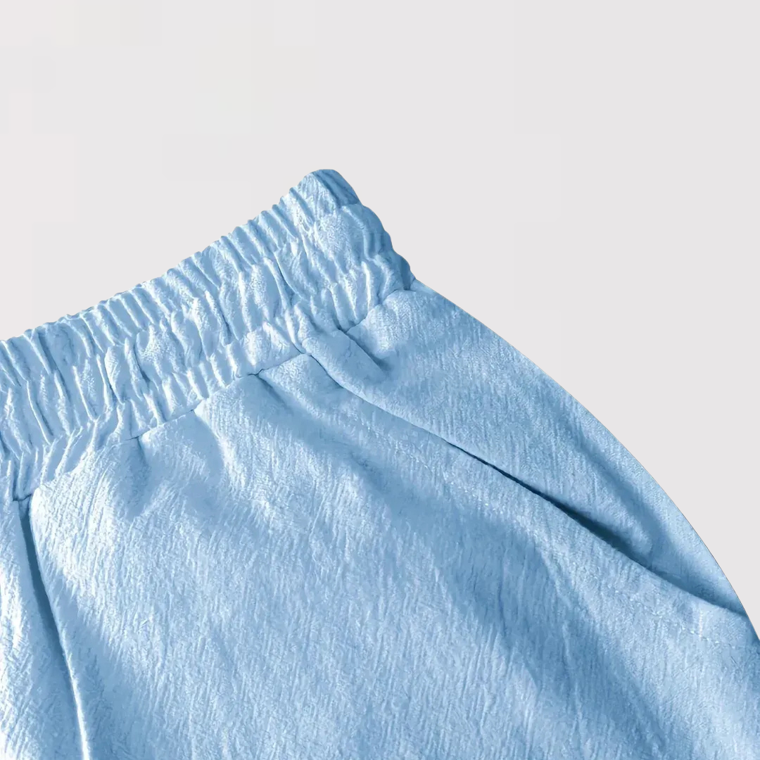 シーブリーズ | ポケット付きリネンショーツ