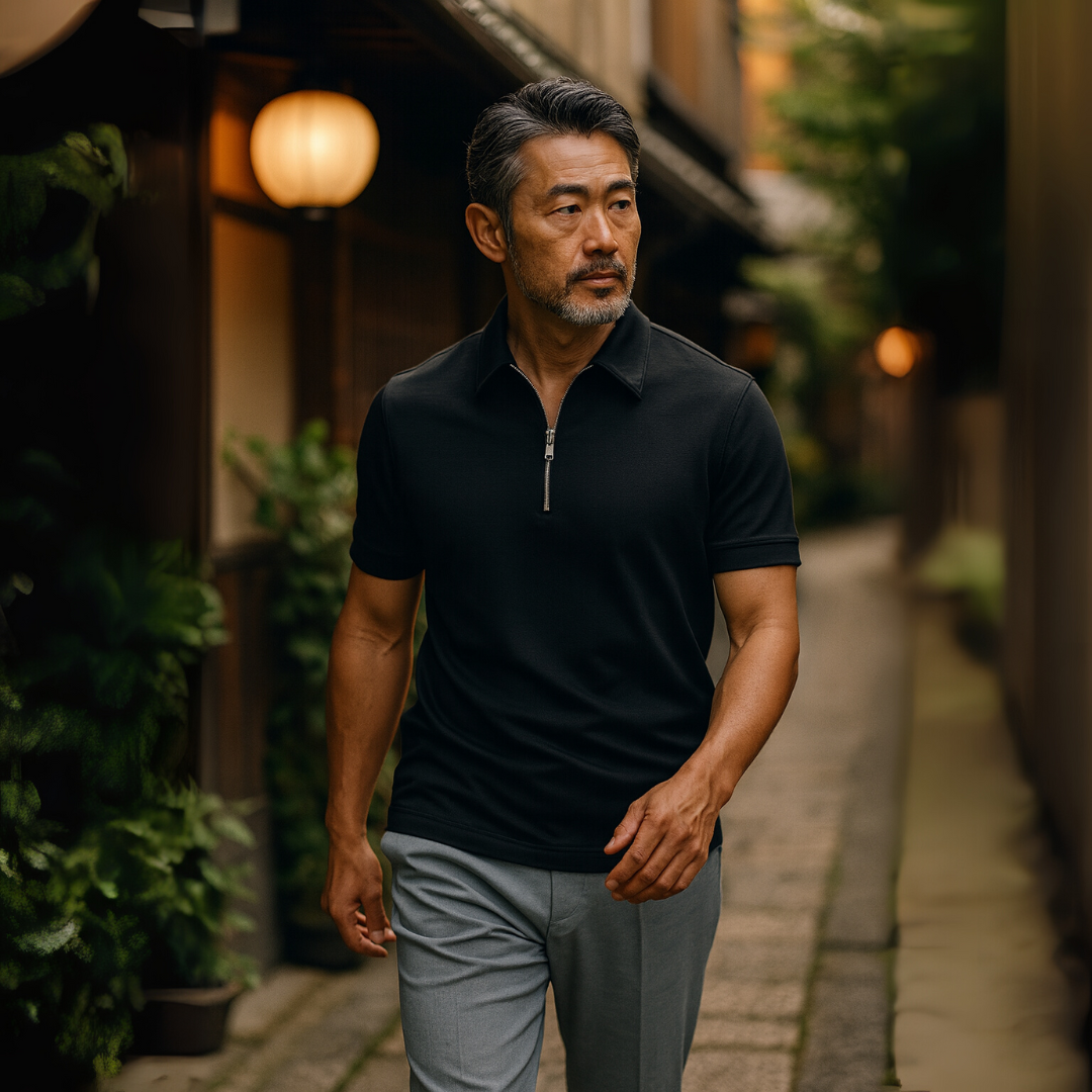 ダミアン | モダンナポロシャツ