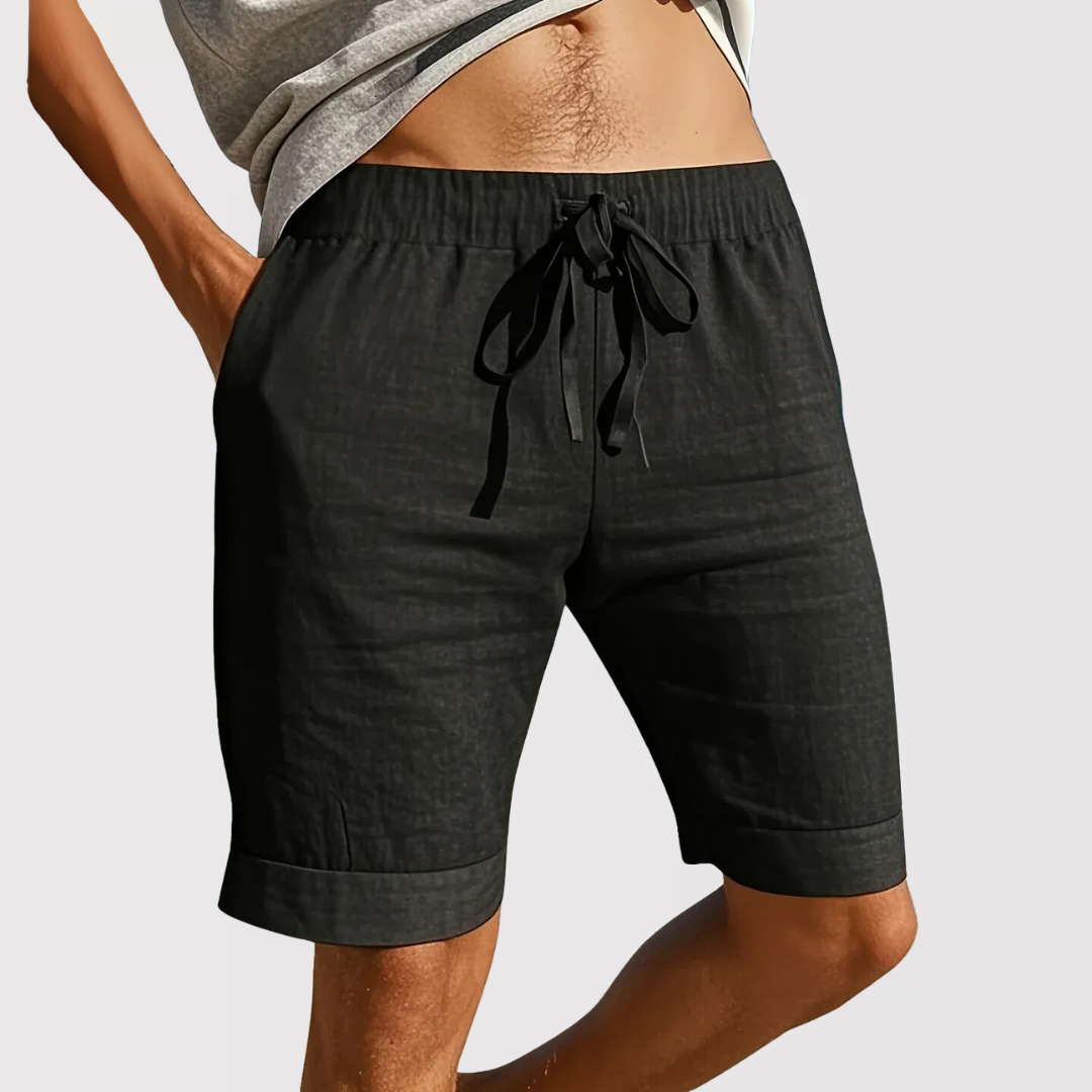 シーブリーズ | ポケット付きリネンショーツ