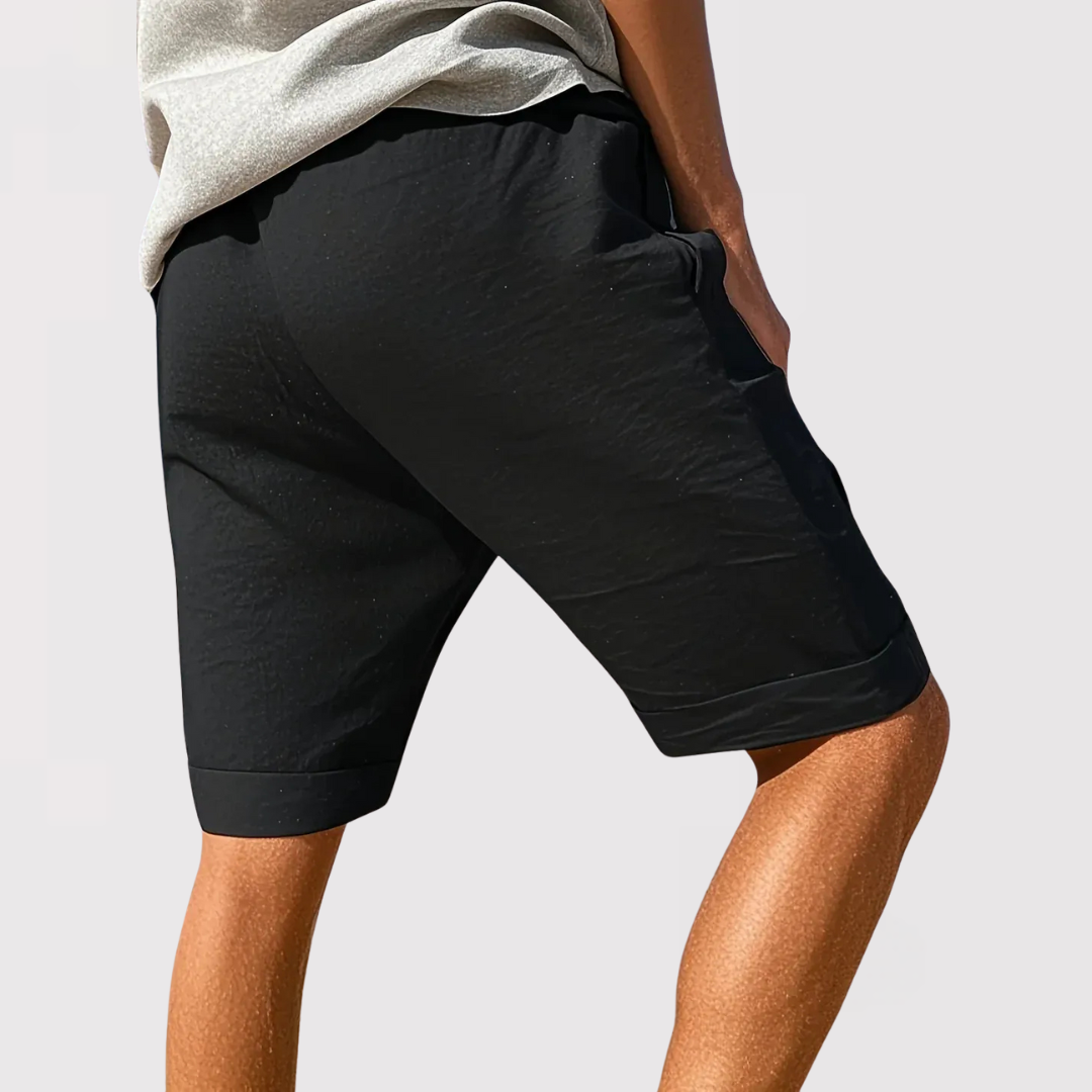 シーブリーズ | ポケット付きリネンショーツ