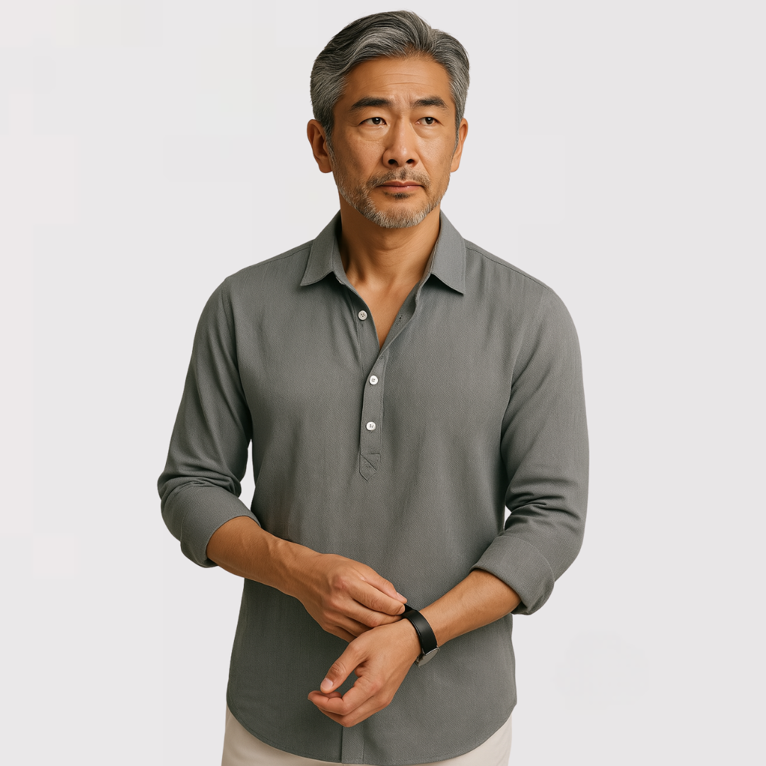 ウェーブ | コットンリネンシャツ