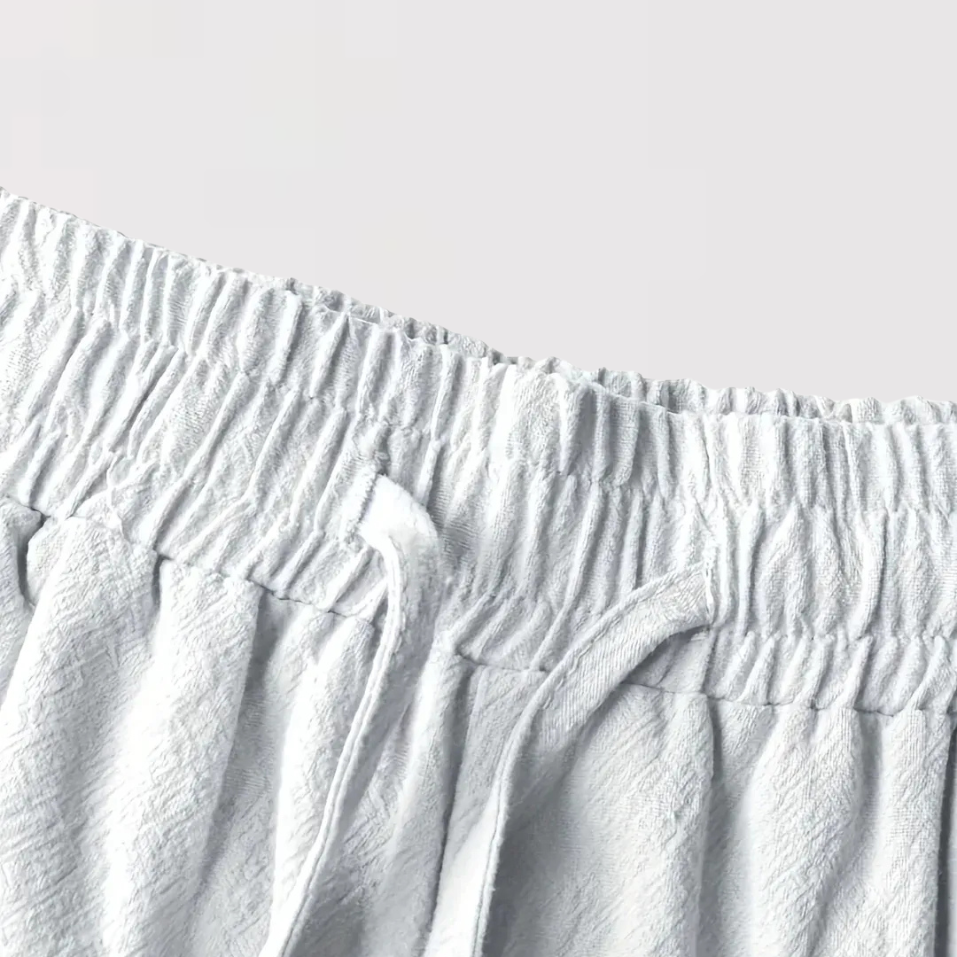 シーブリーズ | ポケット付きリネンショーツ