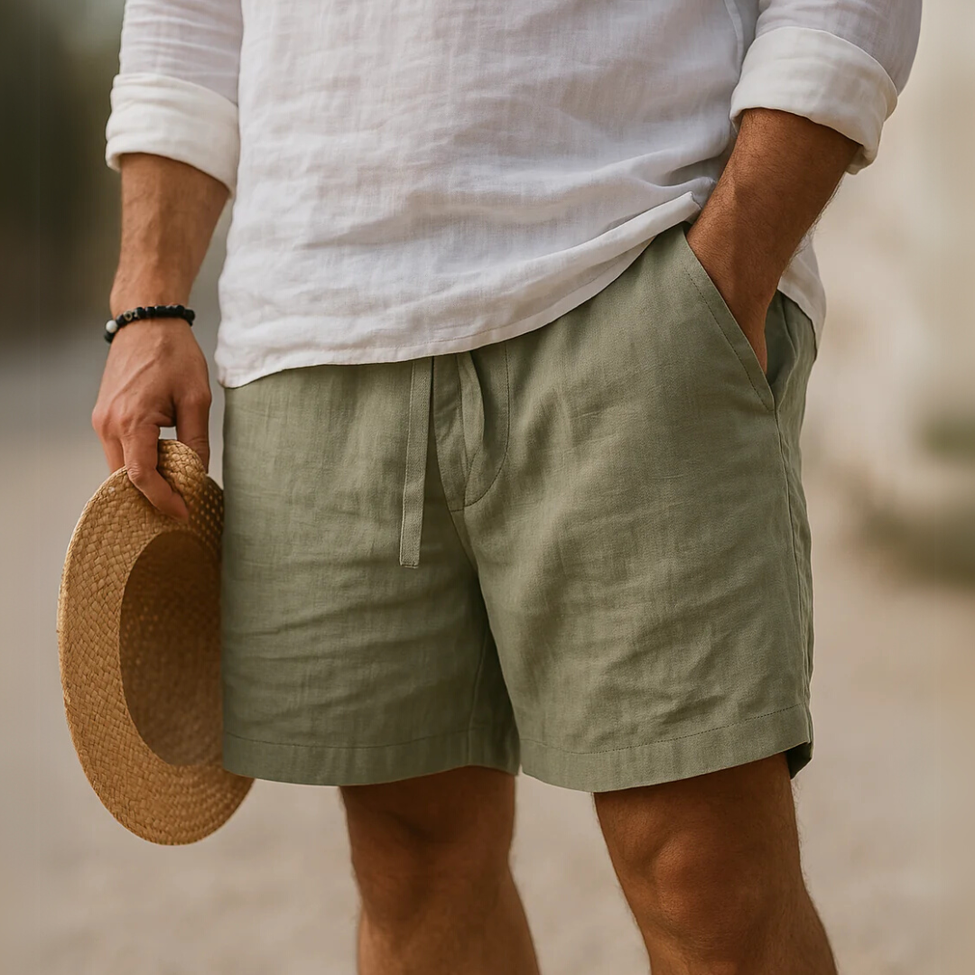 くるまく | プレミアムリネンショーツ