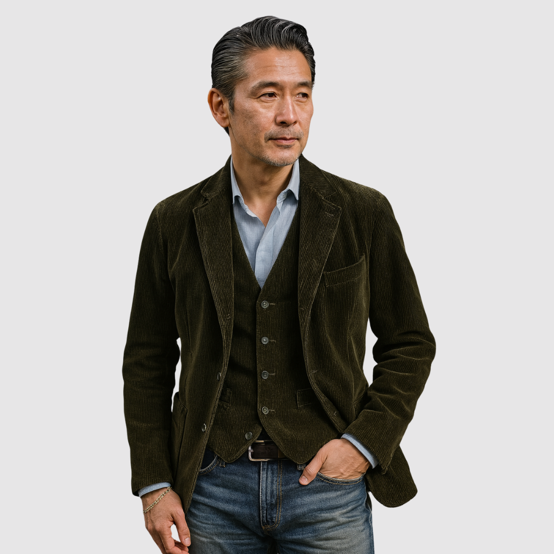 CHRISTIAN | エレガントなブレザー&ベストセット