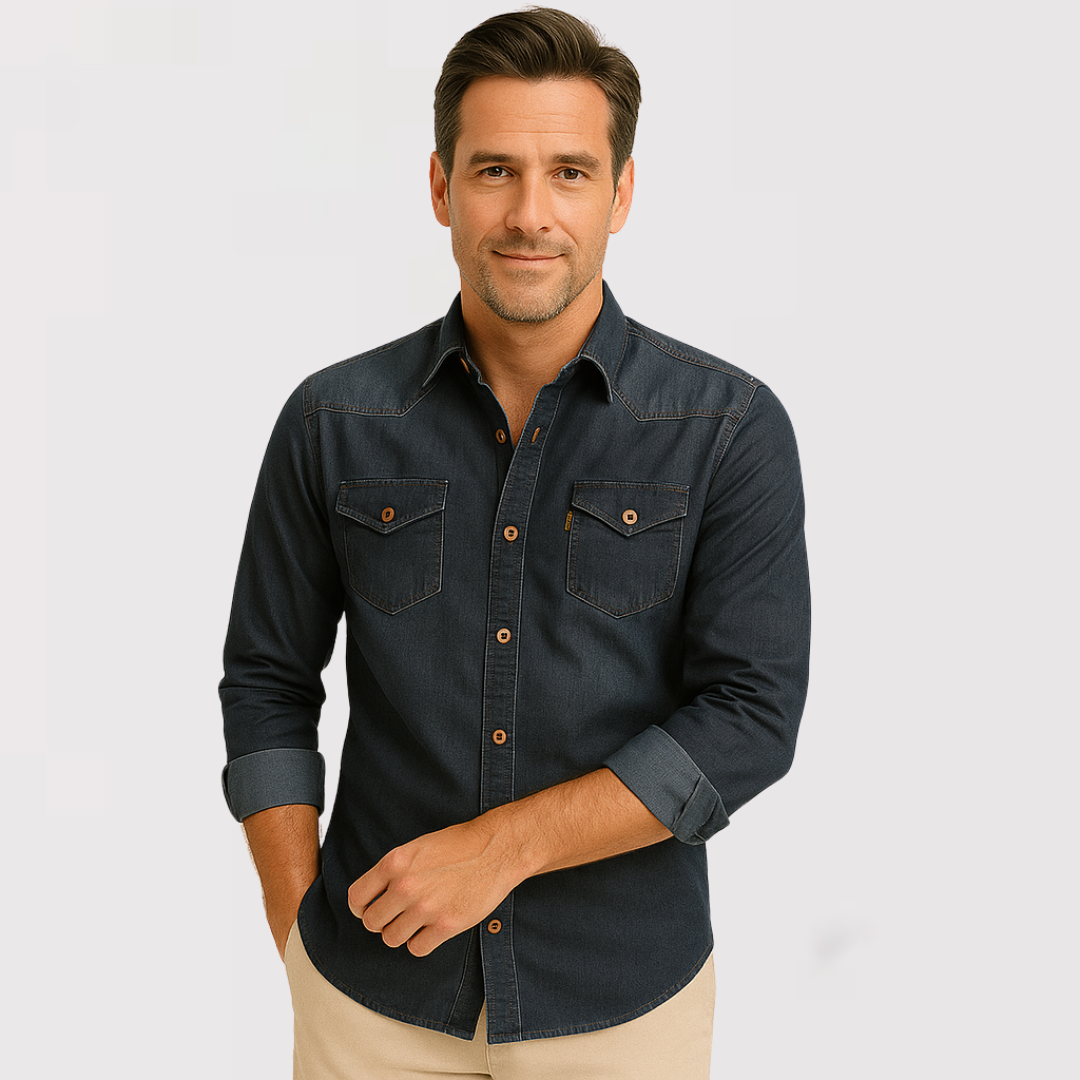 FRISO | コットンデニムのシャツ