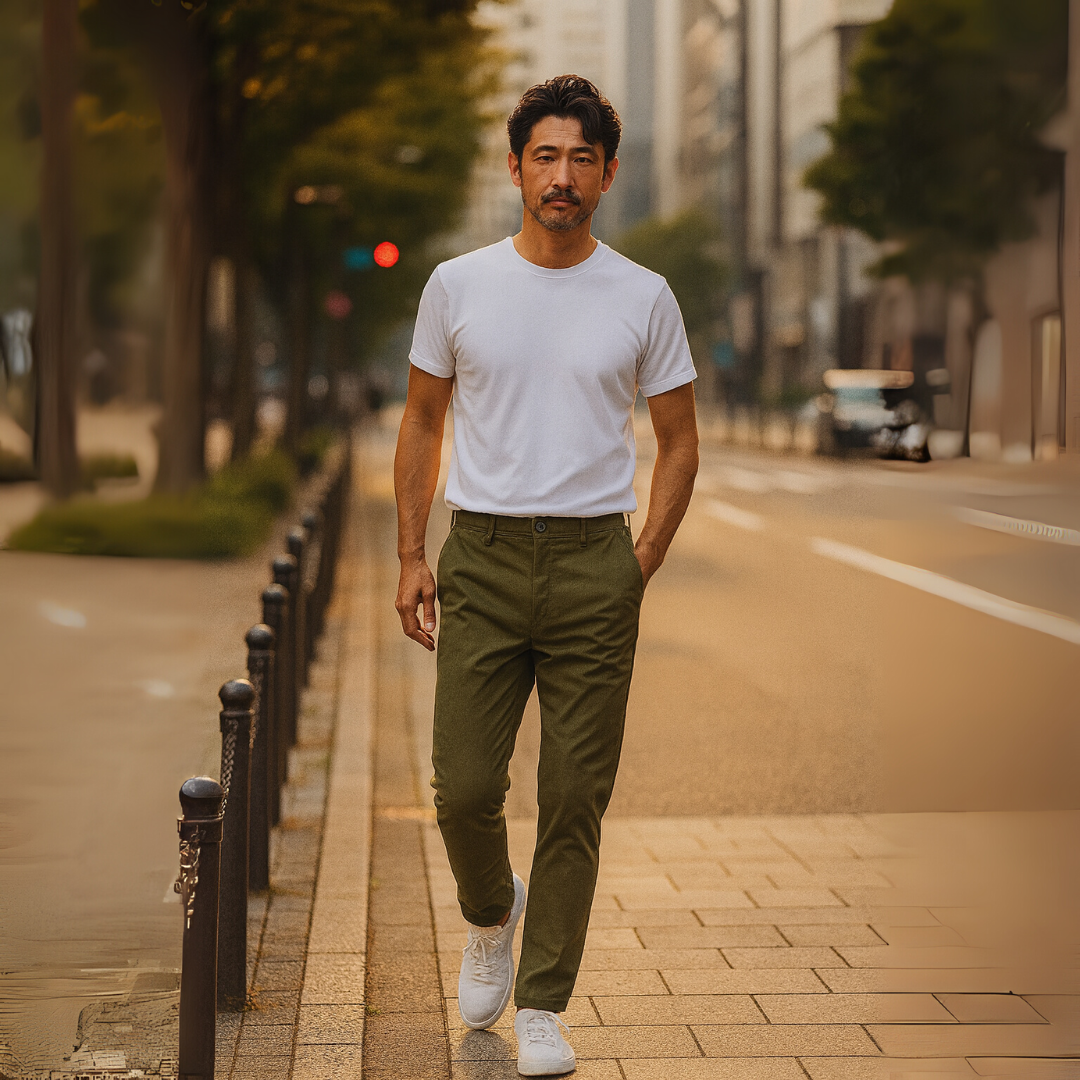 リウロ | プレミアムコットンチノパンツ