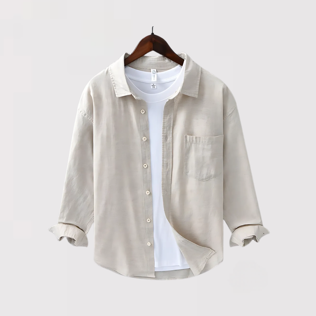 JUNICHIRO | リラックスリネンシャツ