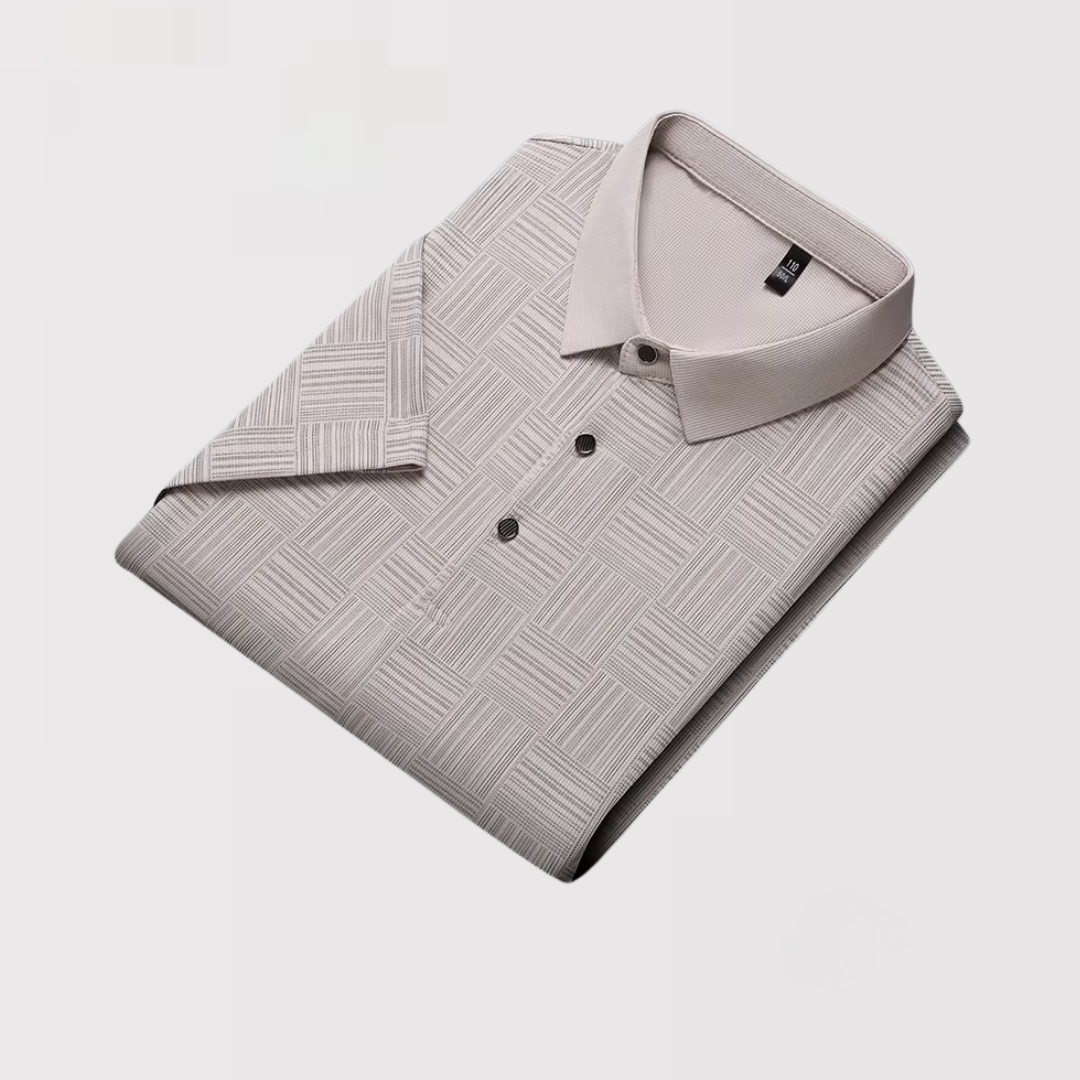 青小路 | クラシック通気性ポロシャツ