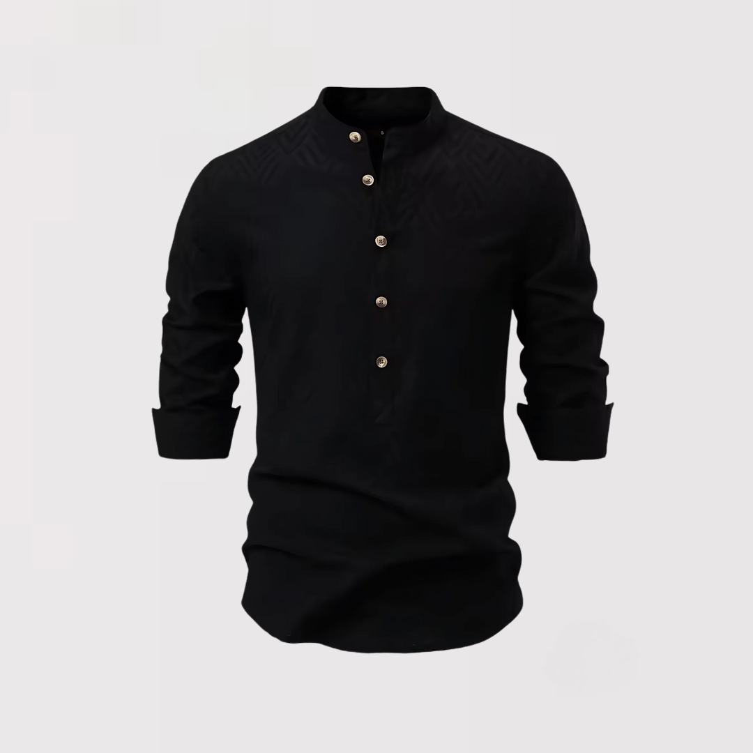 将軍 | クラシックハーフボタンコットンシャツ