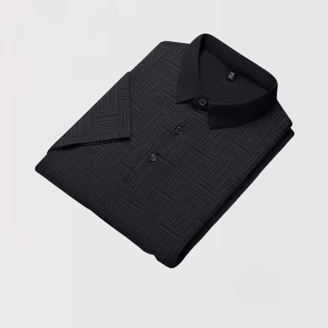 青小路 | クラシック通気性ポロシャツ