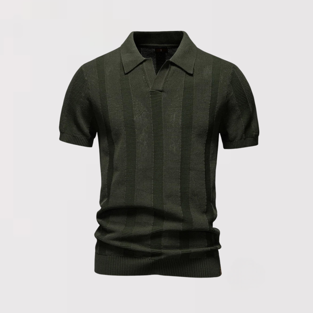 サンジ | クラシックストライプポロシャツ