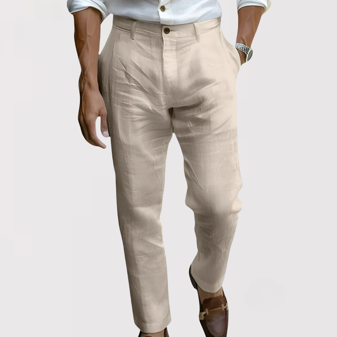 リュウジ | 快適でシックなリネンパンツ
