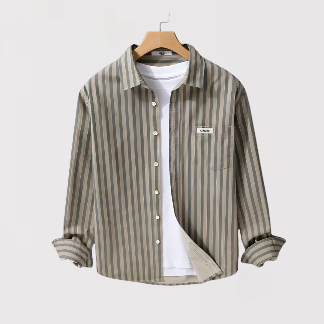 FUTOSHI | スタイリッシュ・ストライプ・シャツ