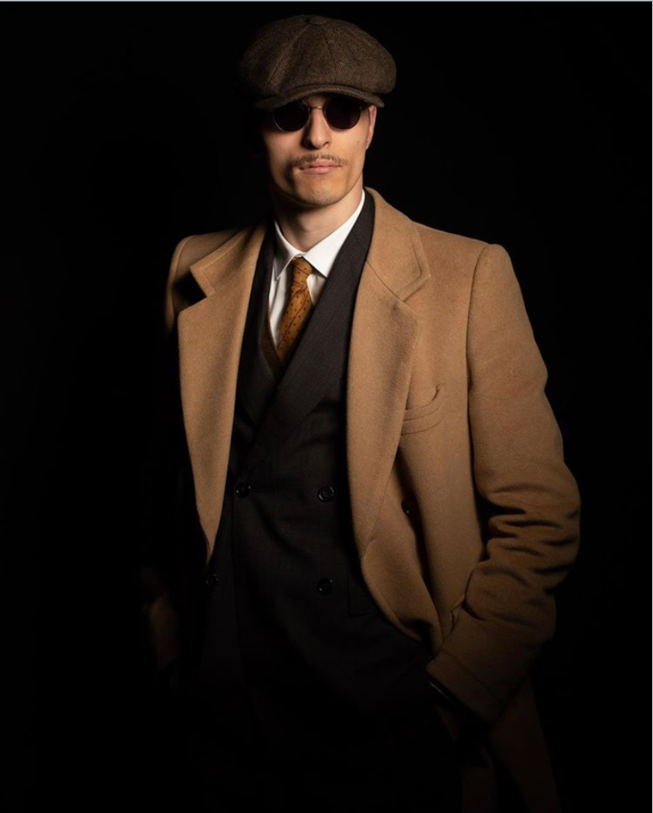 ダイスケ | 渋みのあるツイードキャスケット