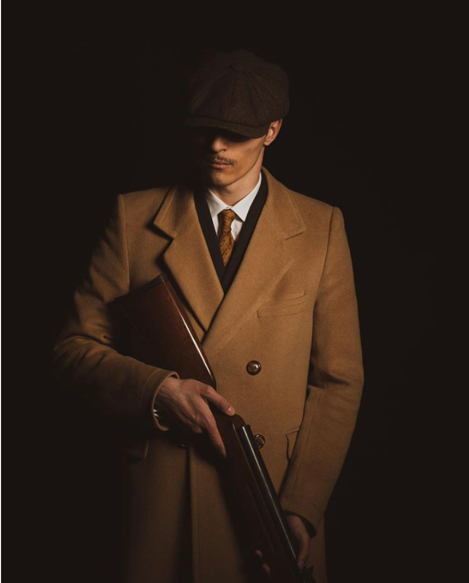 ダイスケ | 渋みのあるツイードキャスケット