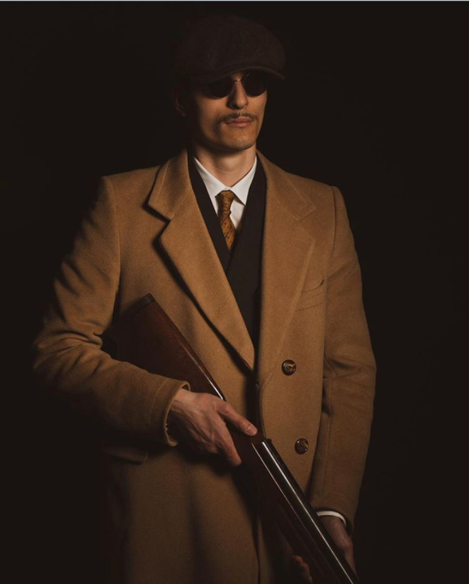 ダイスケ | 渋みのあるツイードキャスケット