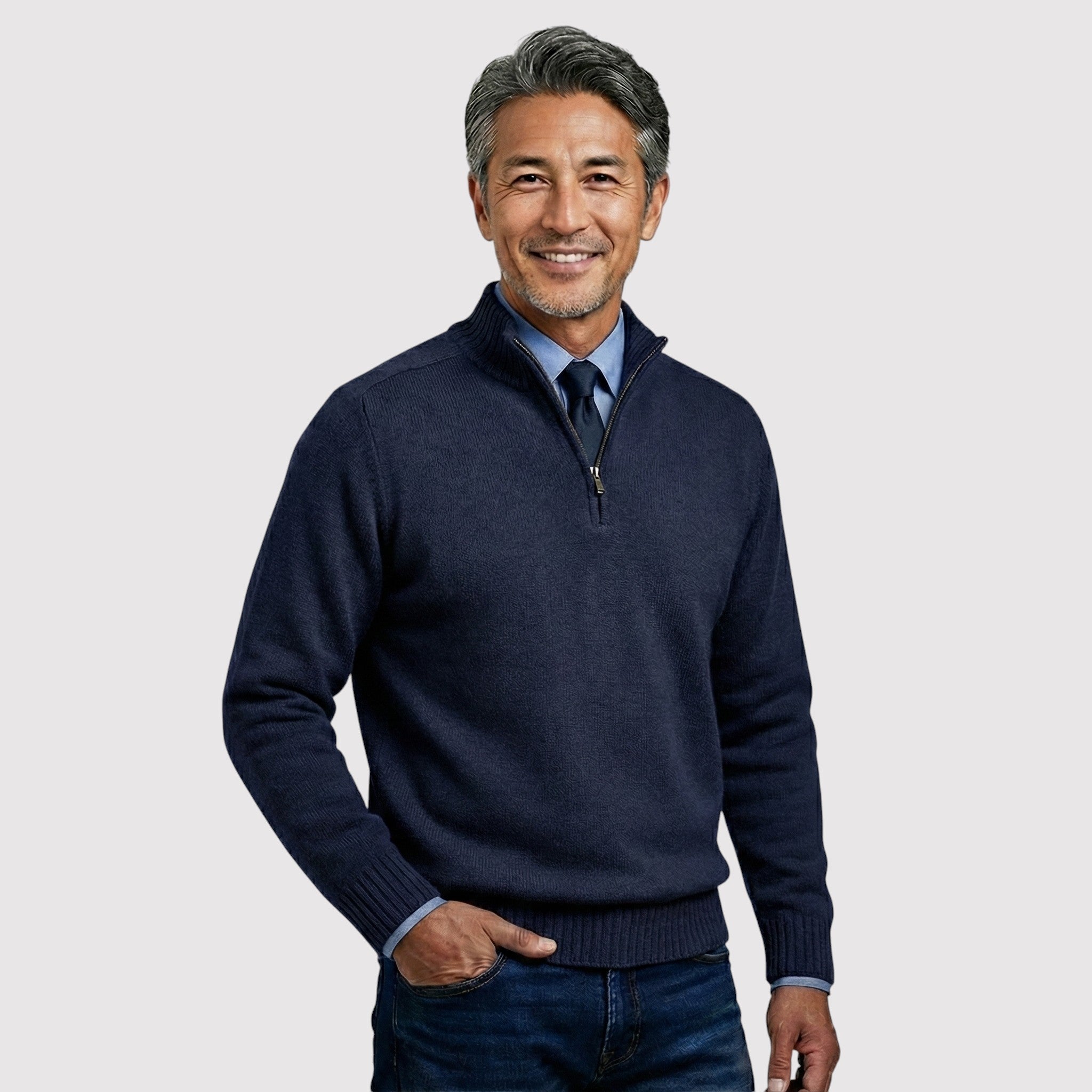 イチロー | プレミアム・ハーフジップ・セーター