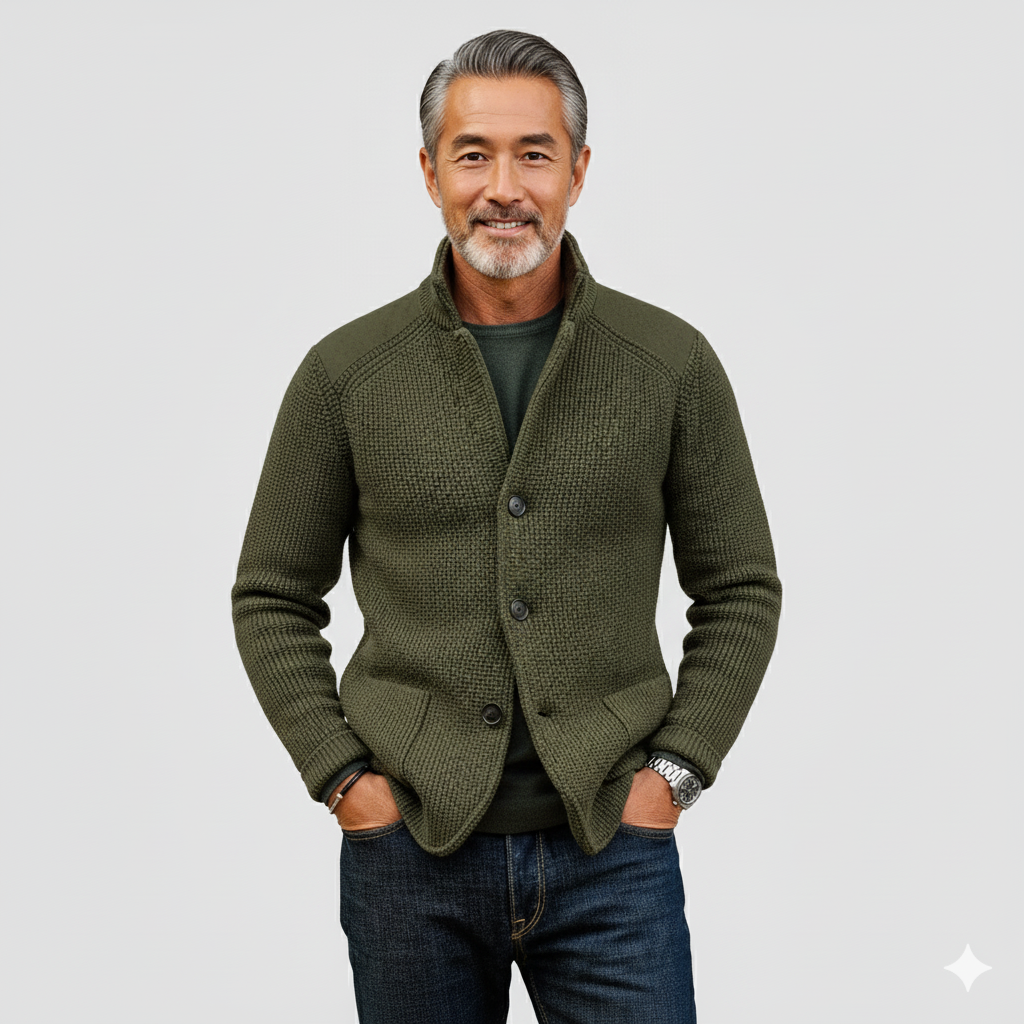 フランチェスコ | ラグジュアリーなニットカーディガン