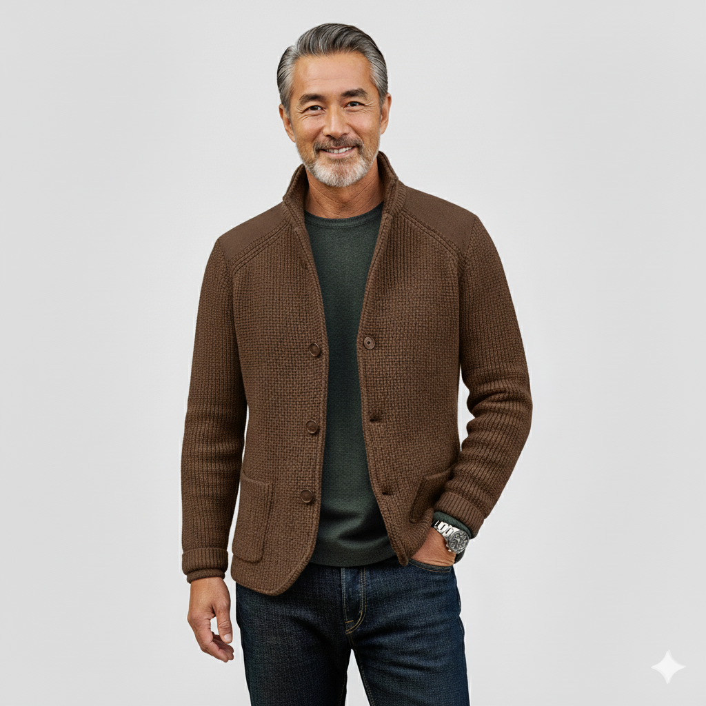 フランチェスコ | ラグジュアリーなニットカーディガン