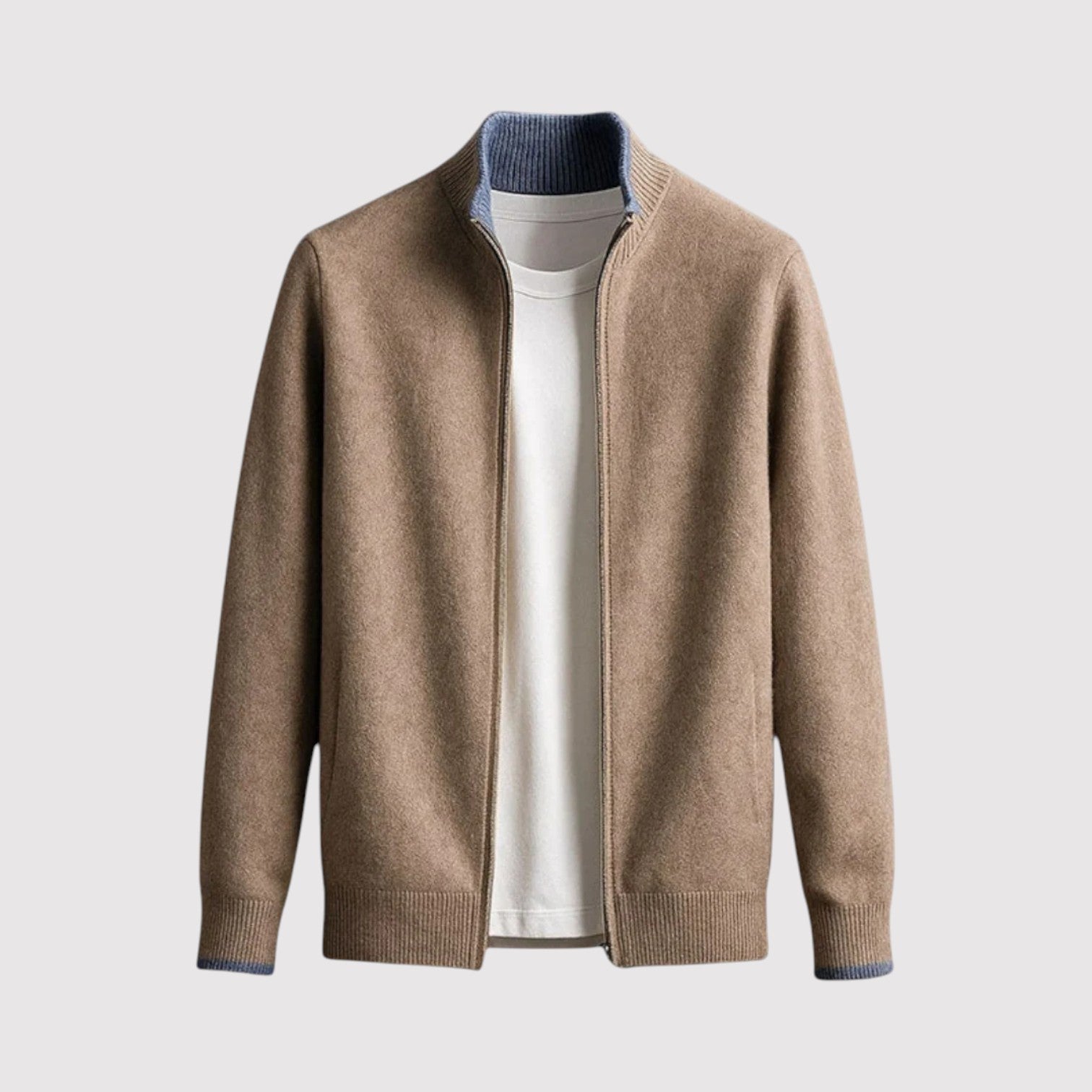 IMAMURA | プレミアム 快適なジップアップセーター