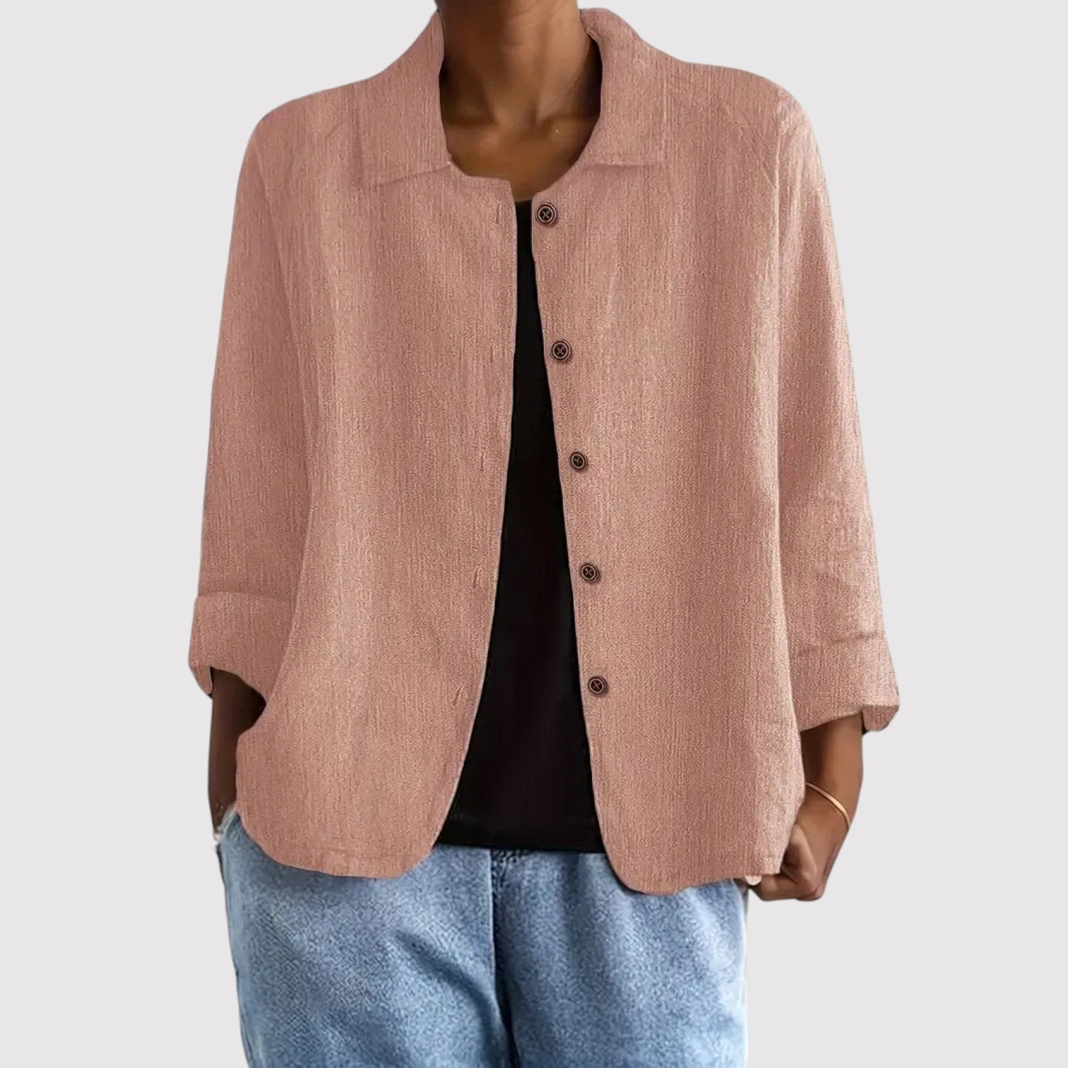 アリッサ | プレミアム・ロング・スリーブ・シャツ