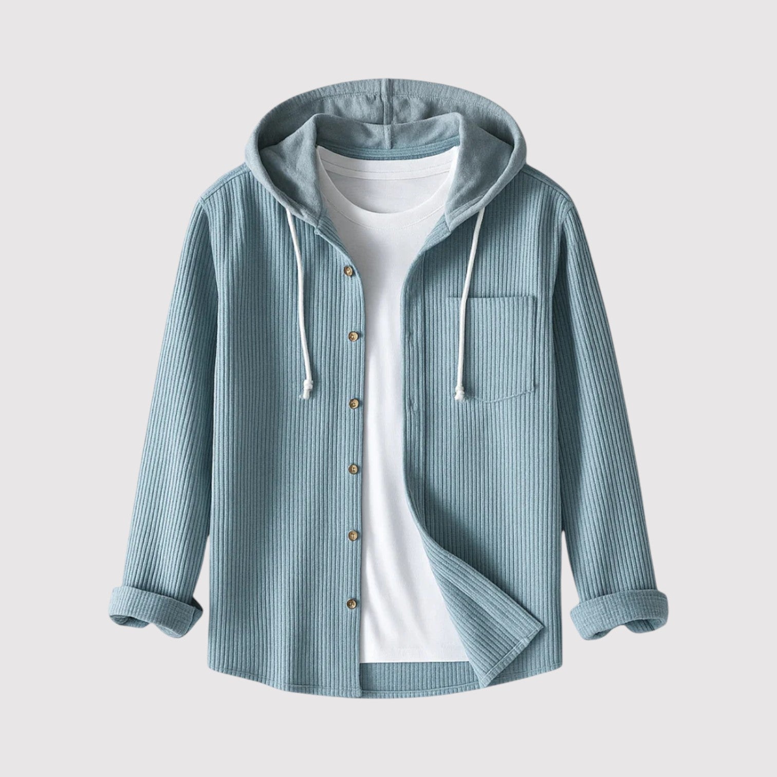 マサオ | プレミアムフーデッドシャツ