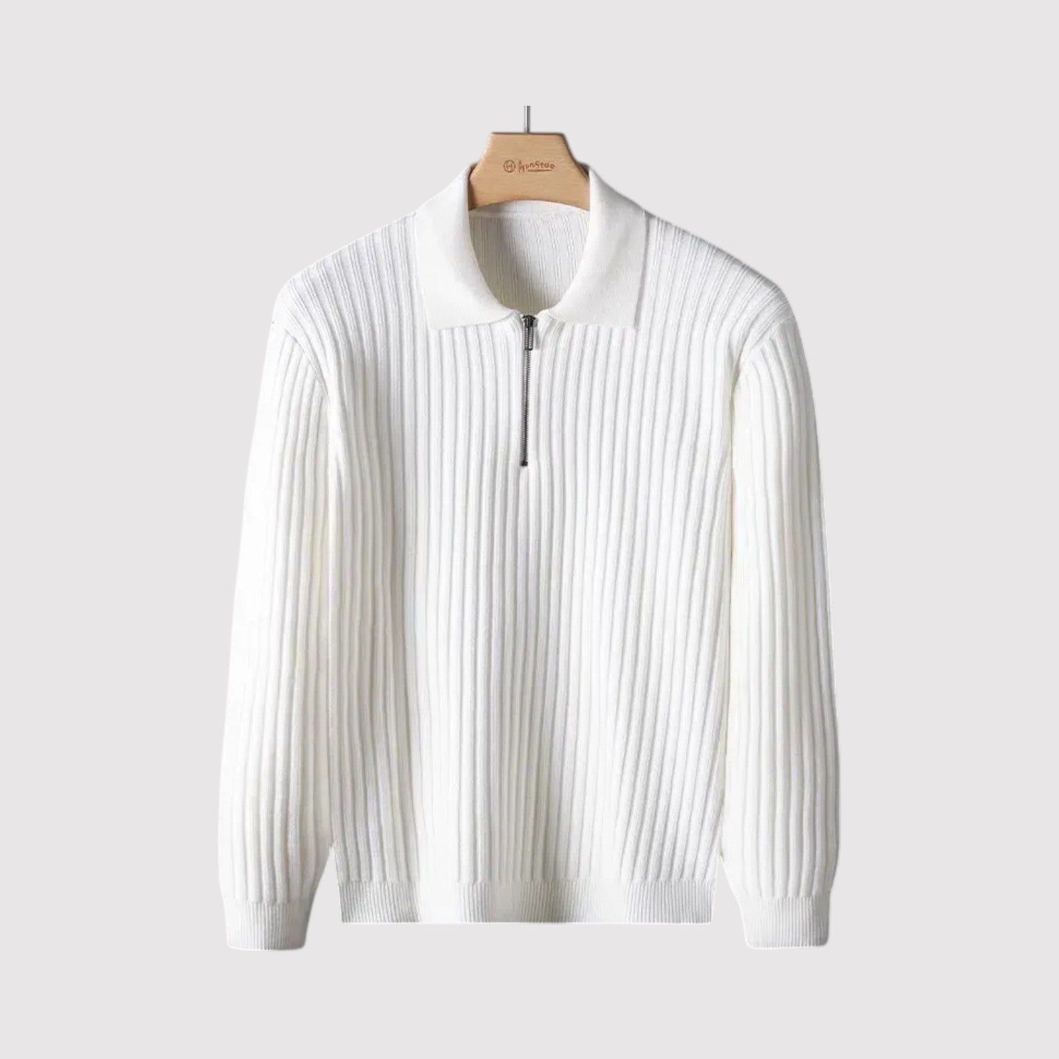 雷藤 | モダン・エッセンシャル・ジップ・セーター