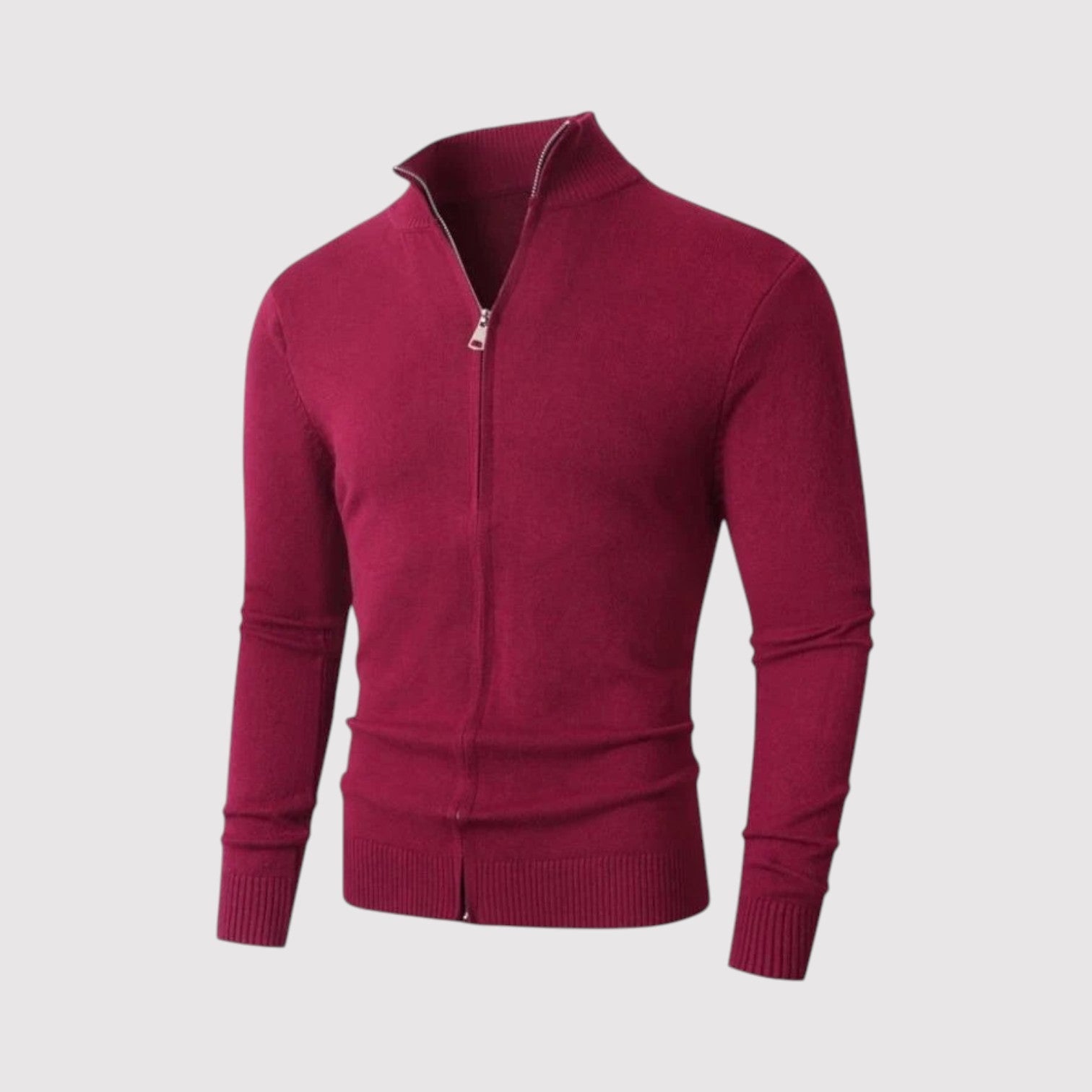 啓太郎 | プレミアム・ウール・ジップ・ニット・セーター