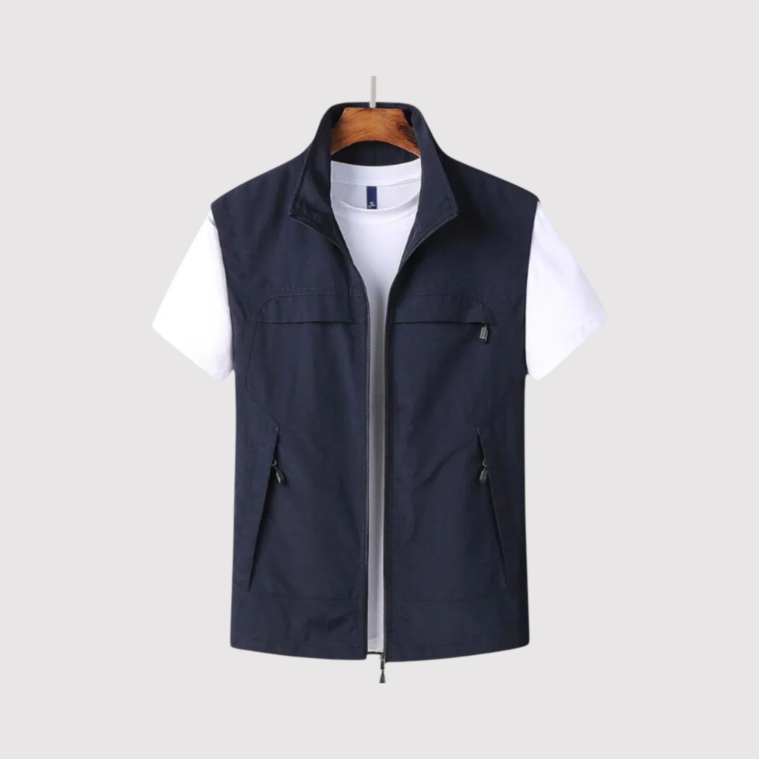 バーナード | クラシック・ジッパー・ジレ