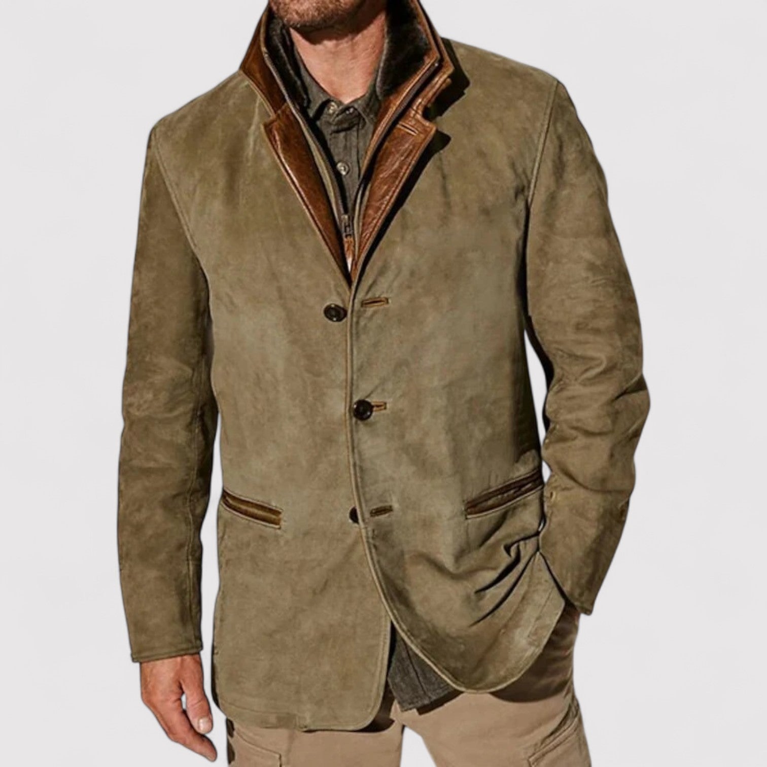 杉 | プレミアム・レザー・ブレザー