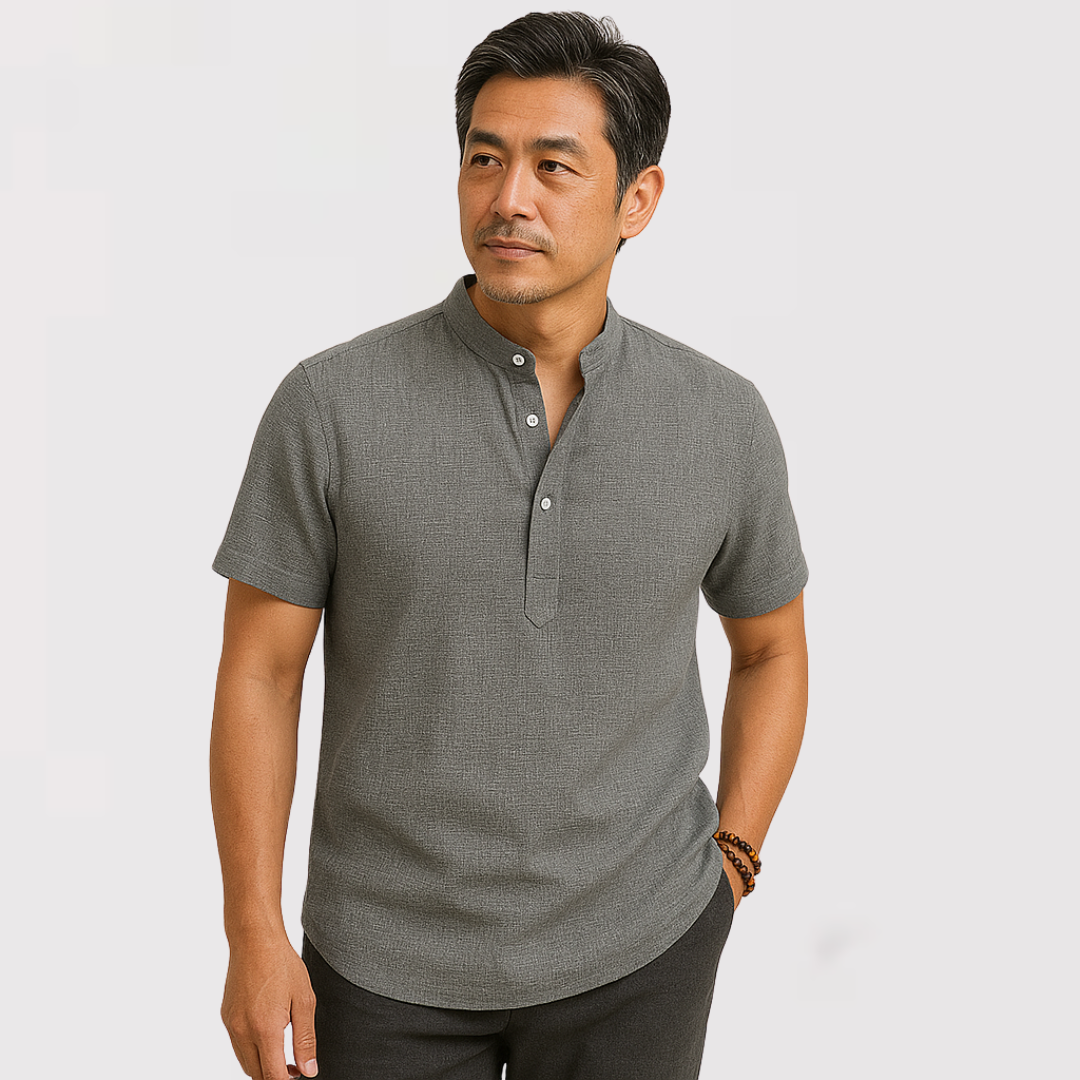 フラビオ | コットンリネンヘルスネック