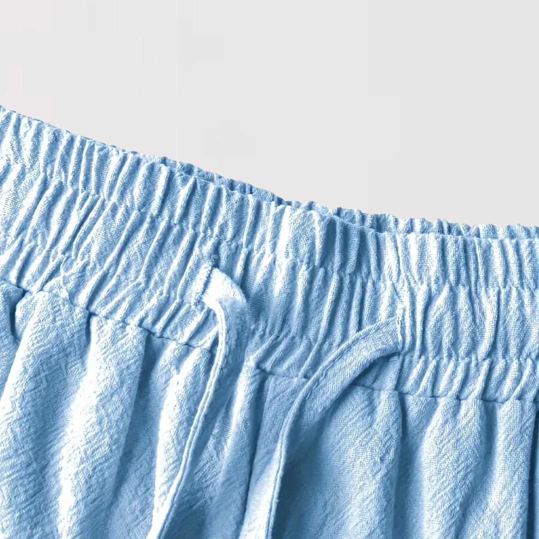 シーブリーズ | ポケット付きリネンショーツ