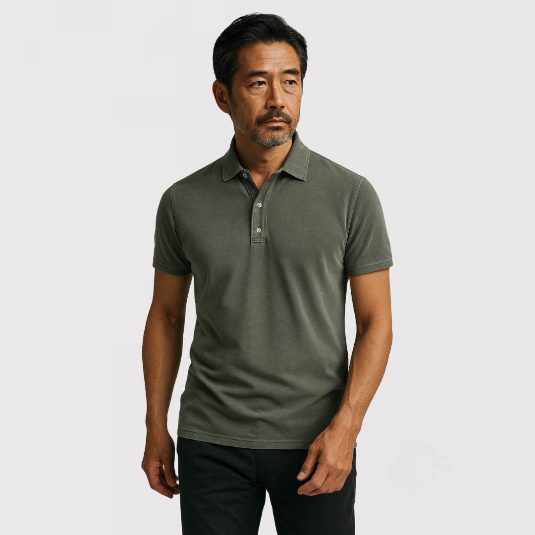 ローレンス | ウォッシュ加工の高級ポロシャツ