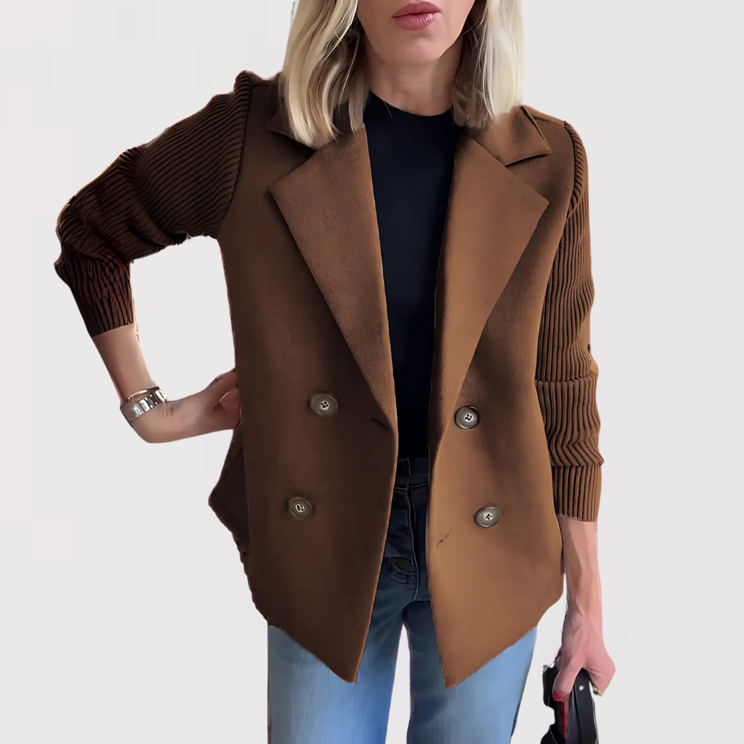 マヤ | ニット袖付きジャケット