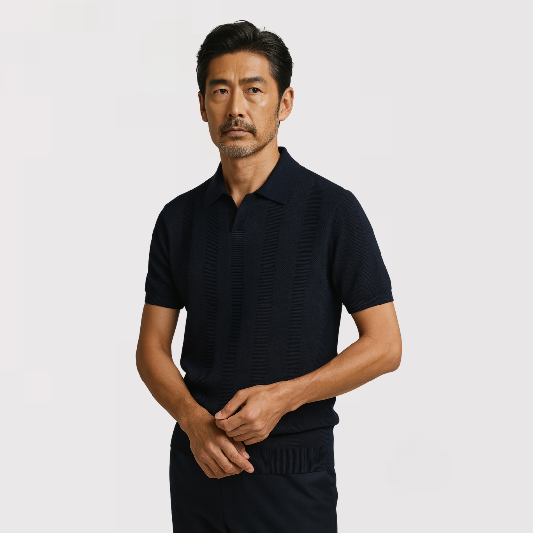 サンジ | クラシックストライプポロシャツ