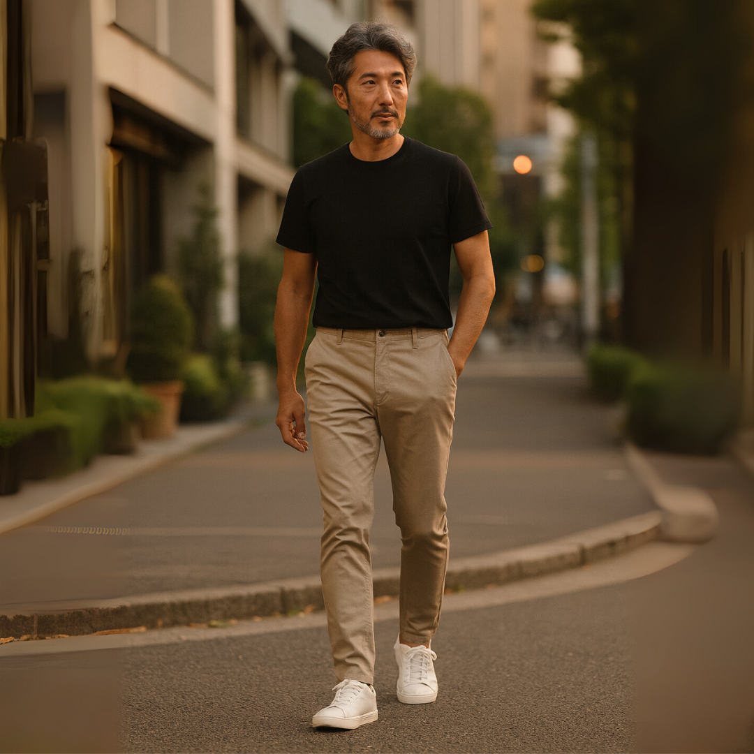 リウロ | プレミアムコットンチノパンツ