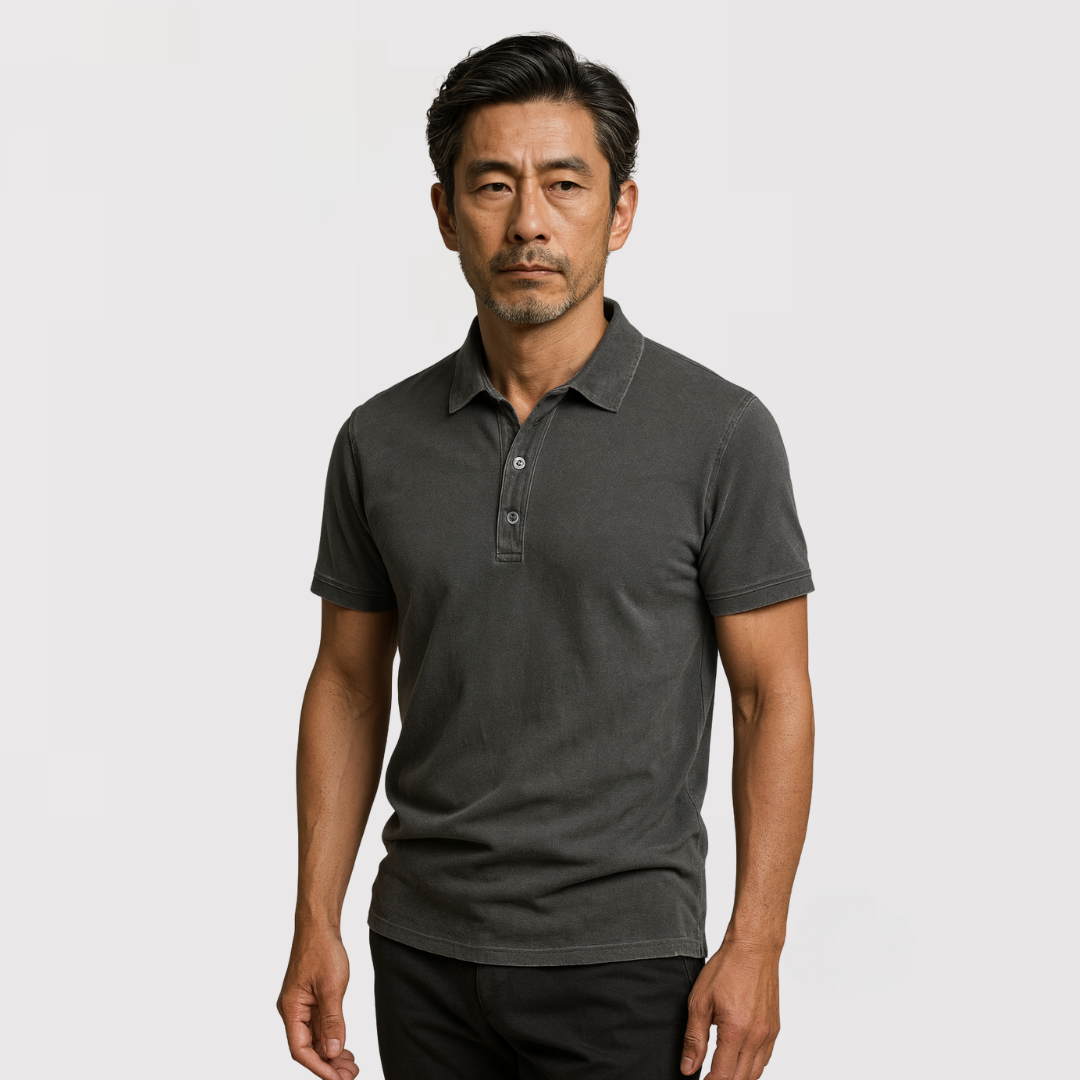 ローレンス | ウォッシュ加工の高級ポロシャツ