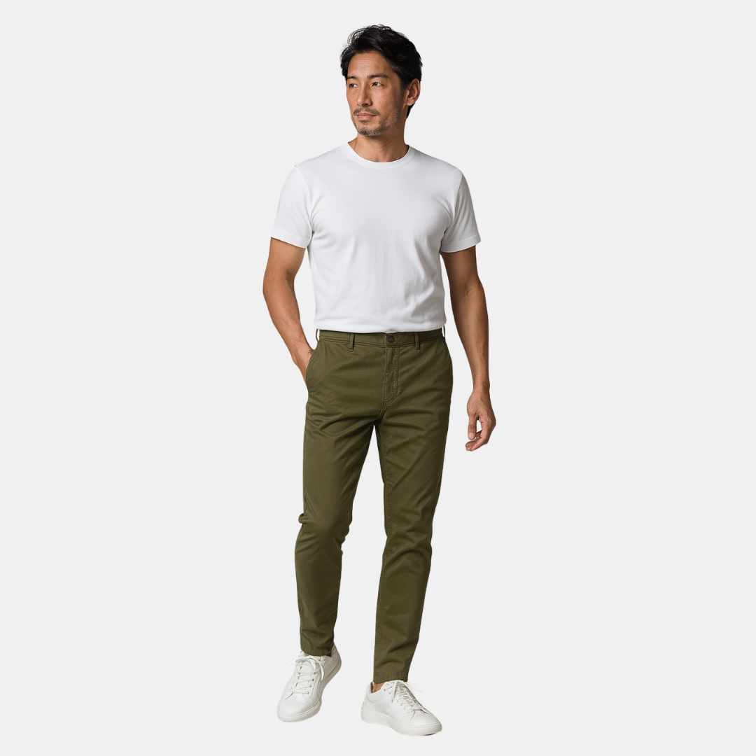リウロ | プレミアムコットンチノパンツ