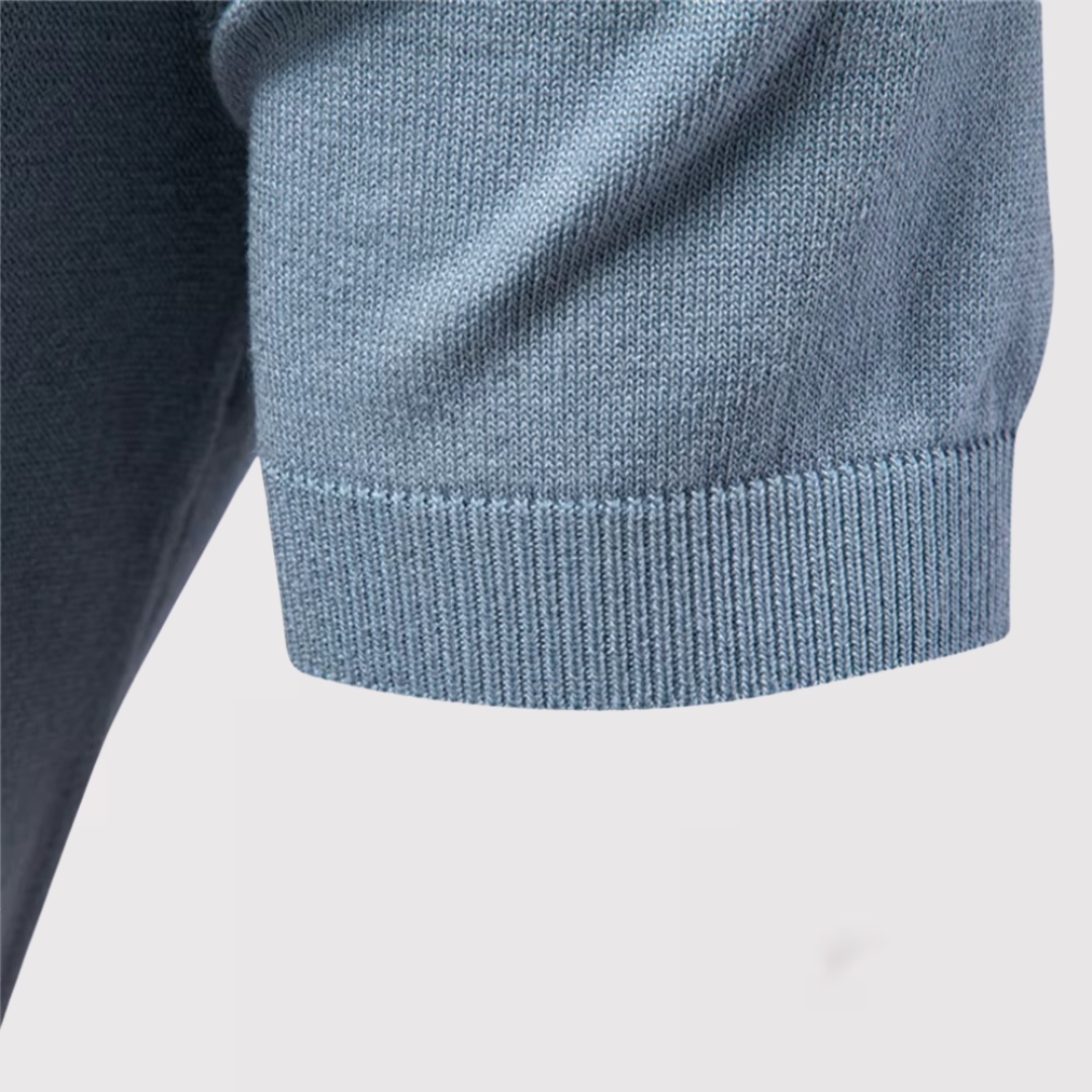 ラヤ | トーンツーのボタンなしポロシャツ