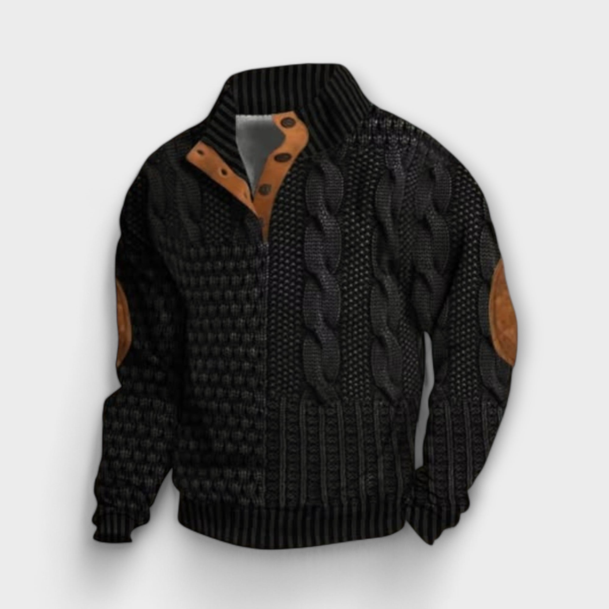 ヒロシ | 上質なケーブルニットセーター