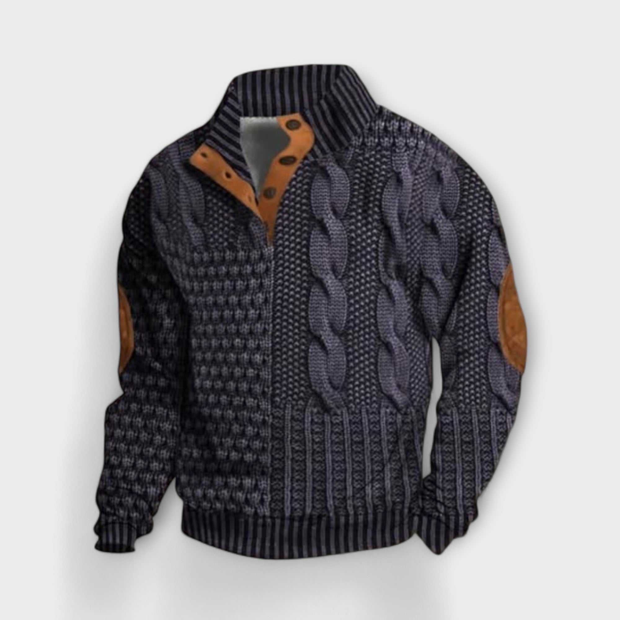 ヒロシ | 上質なケーブルニットセーター