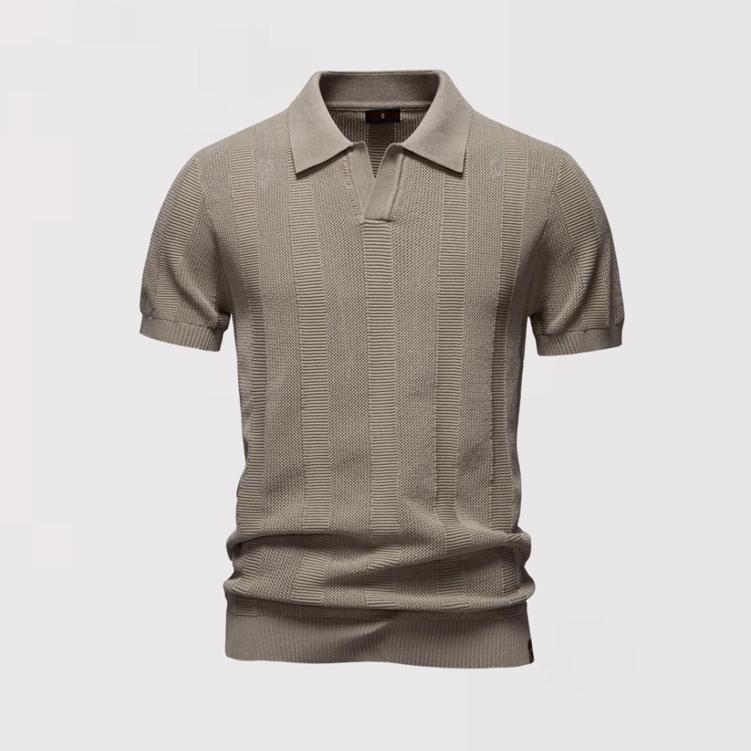 サンジ | クラシックストライプポロシャツ