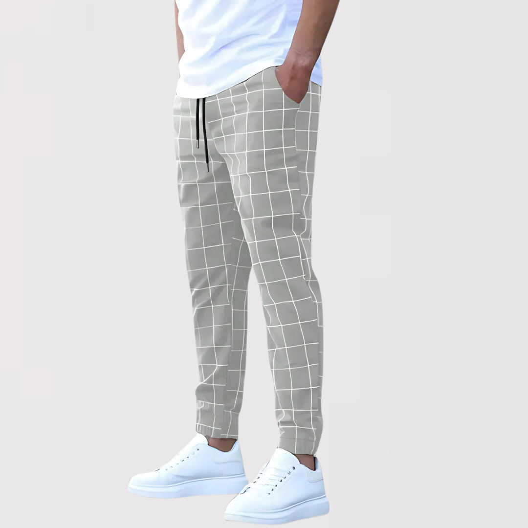 道明 | プレミアム・チェック柄パンツ