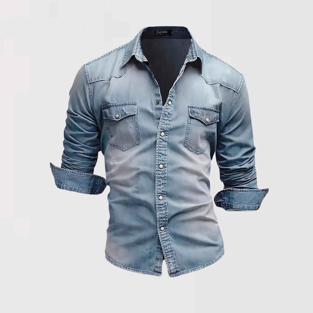 KIZARU |  カジュアルデニムシャツ