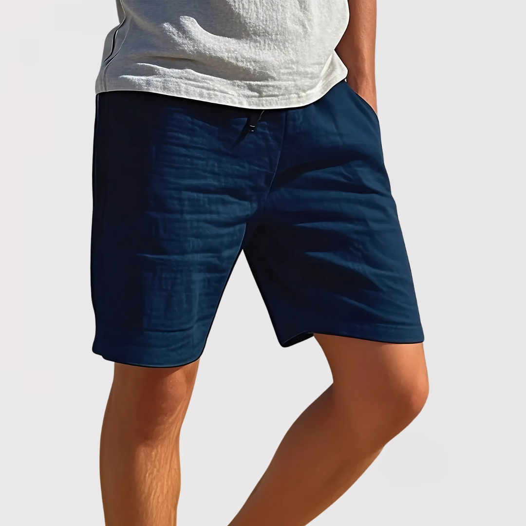 シーブリーズ | ポケット付きリネンショーツ