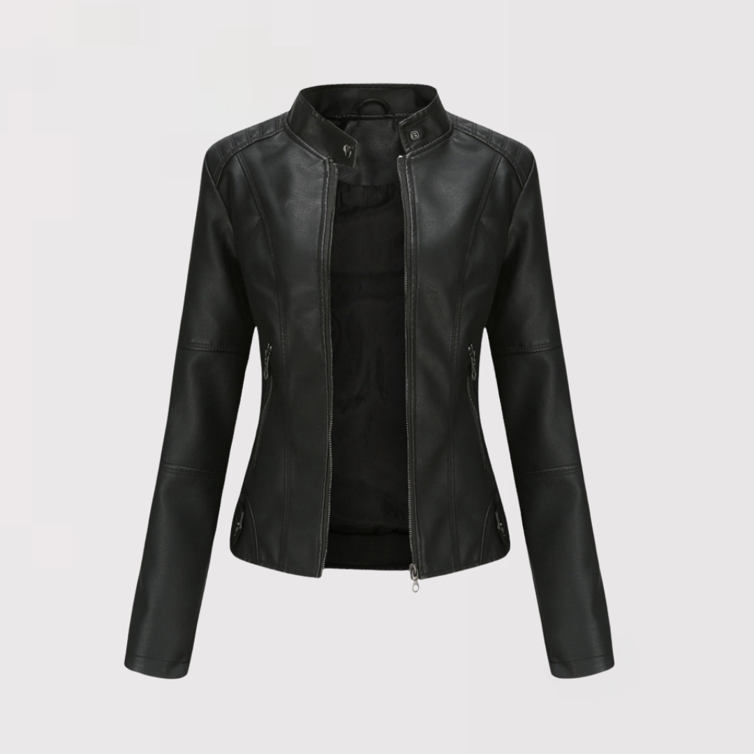 結婚 | エレガントなレザージャケット