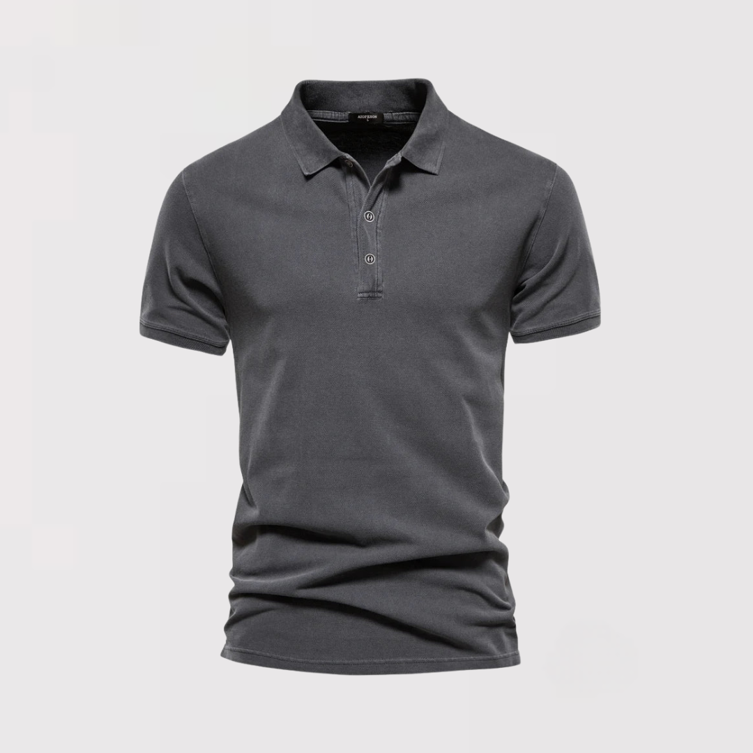 ローレンス | ウォッシュ加工の高級ポロシャツ