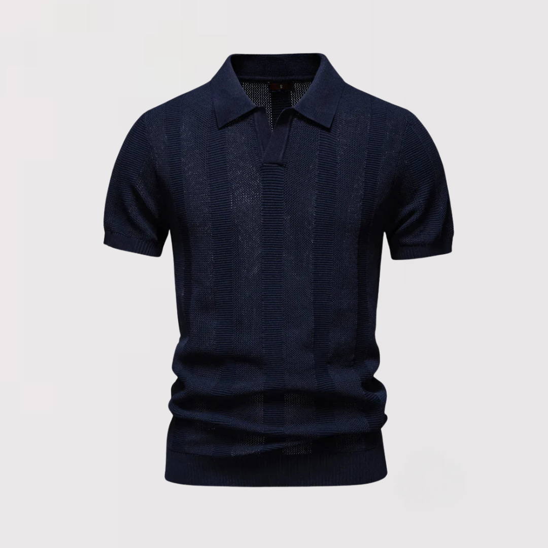 サンジ | クラシックストライプポロシャツ