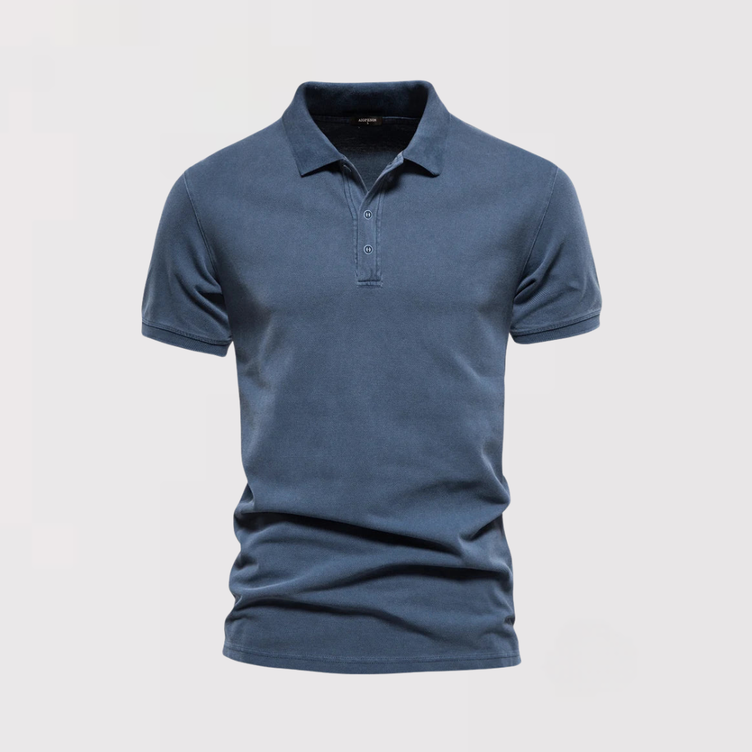 ローレンス | ウォッシュ加工の高級ポロシャツ