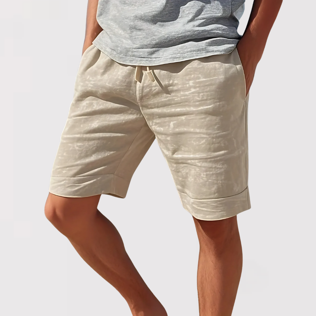 シーブリーズ | ポケット付きリネンショーツ